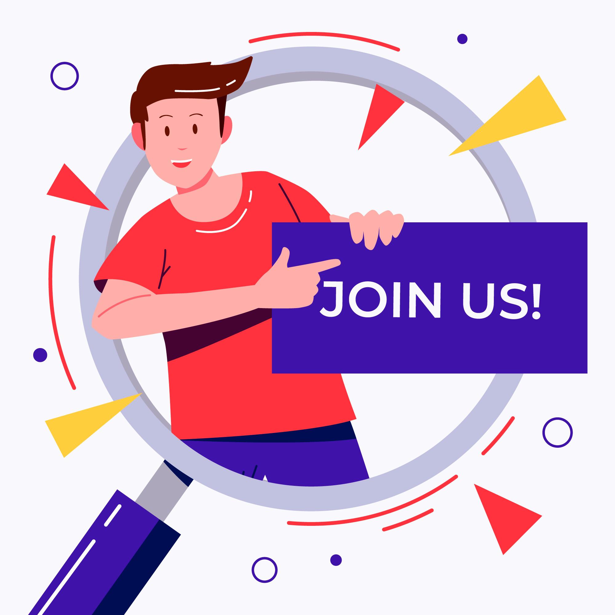 join us